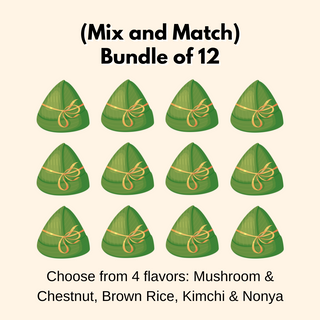 Bundle of 12 Rice Dumpling (FREE COOLER BAG)